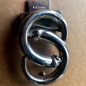 Cartier Interlocking Panther Belt Buckle
